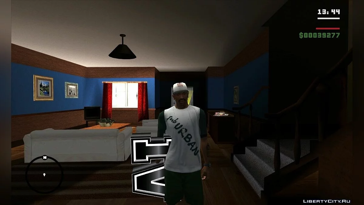 Вбити логотипом GTA IV / GTA San Andreas