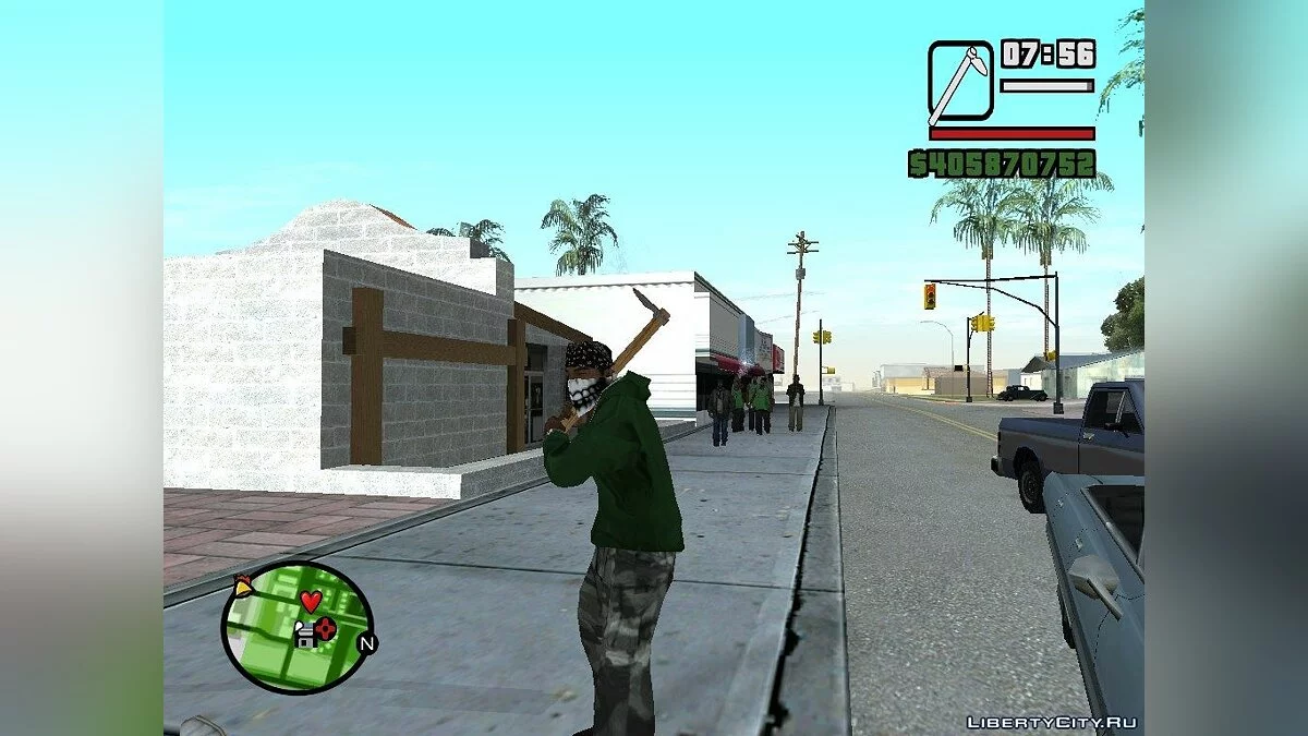Hoe by VIRUStek. / GTA San Andreas