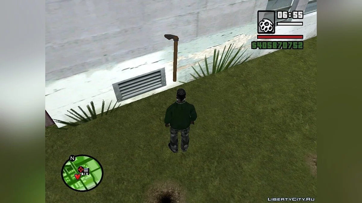 Hoe by VIRUStek. / GTA San Andreas