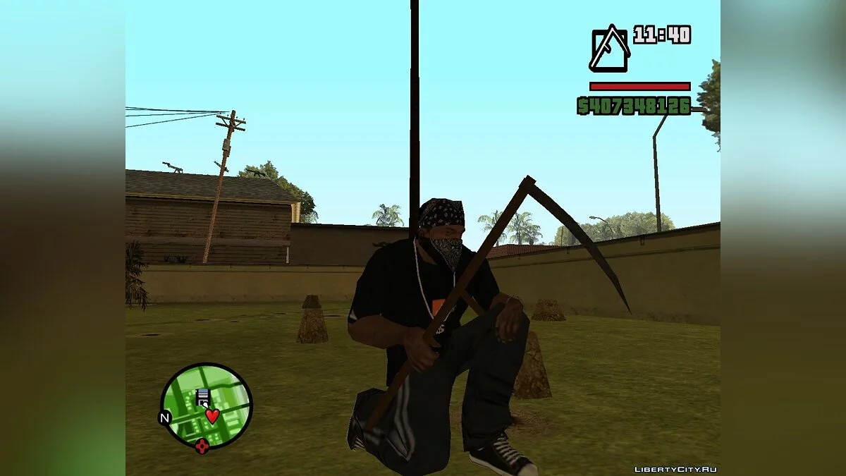 Коса par Dima_Cj_Jonson / GTA San Andreas