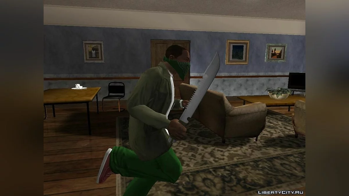 Ніж Сема із серіалу Надприродне / GTA San Andreas
