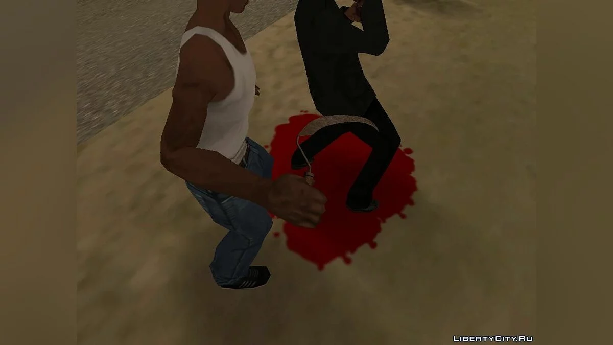 Scythe of Death from the TV series Supernatural / GTA San Andreas