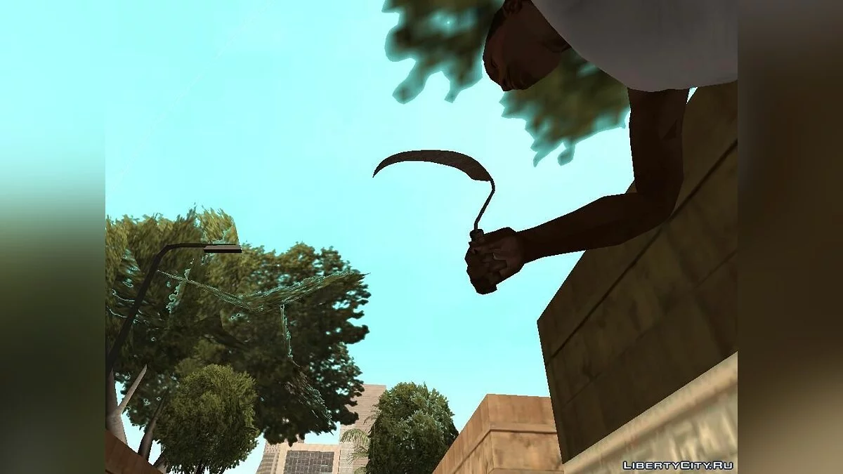 Scythe of Death from the TV series Supernatural / GTA San Andreas