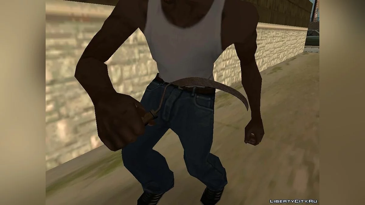 Scythe of Death from the TV series Supernatural / GTA San Andreas
