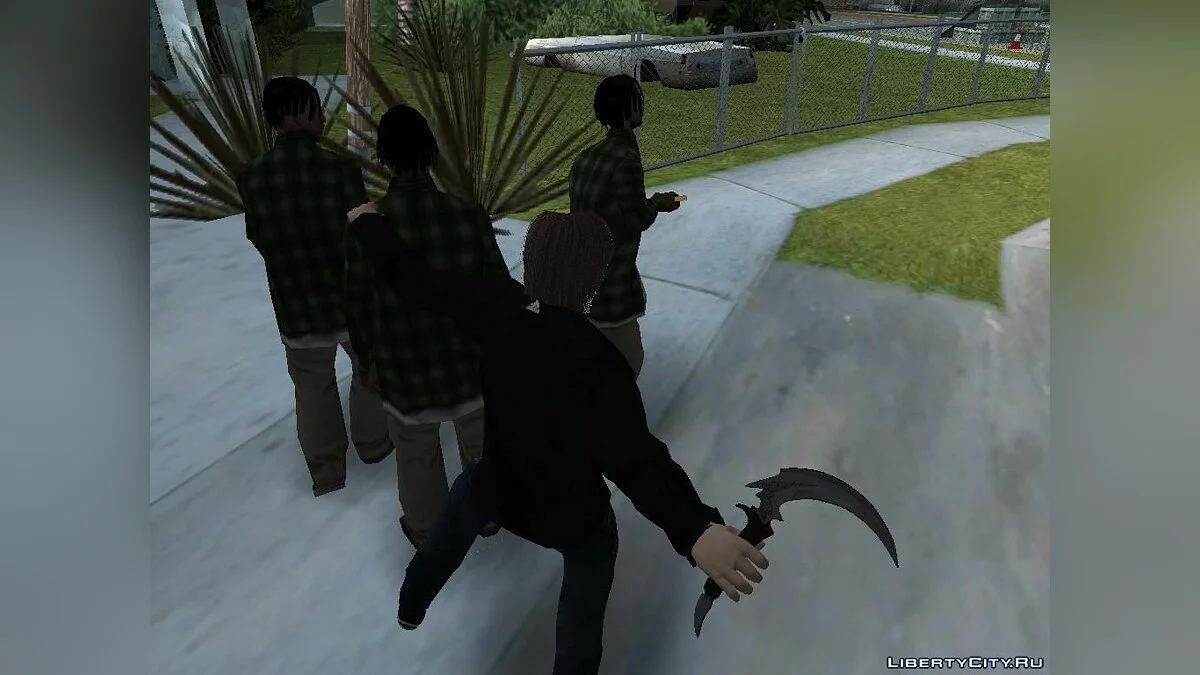 Серп-ніж із серіалу Надприродне / GTA San Andreas