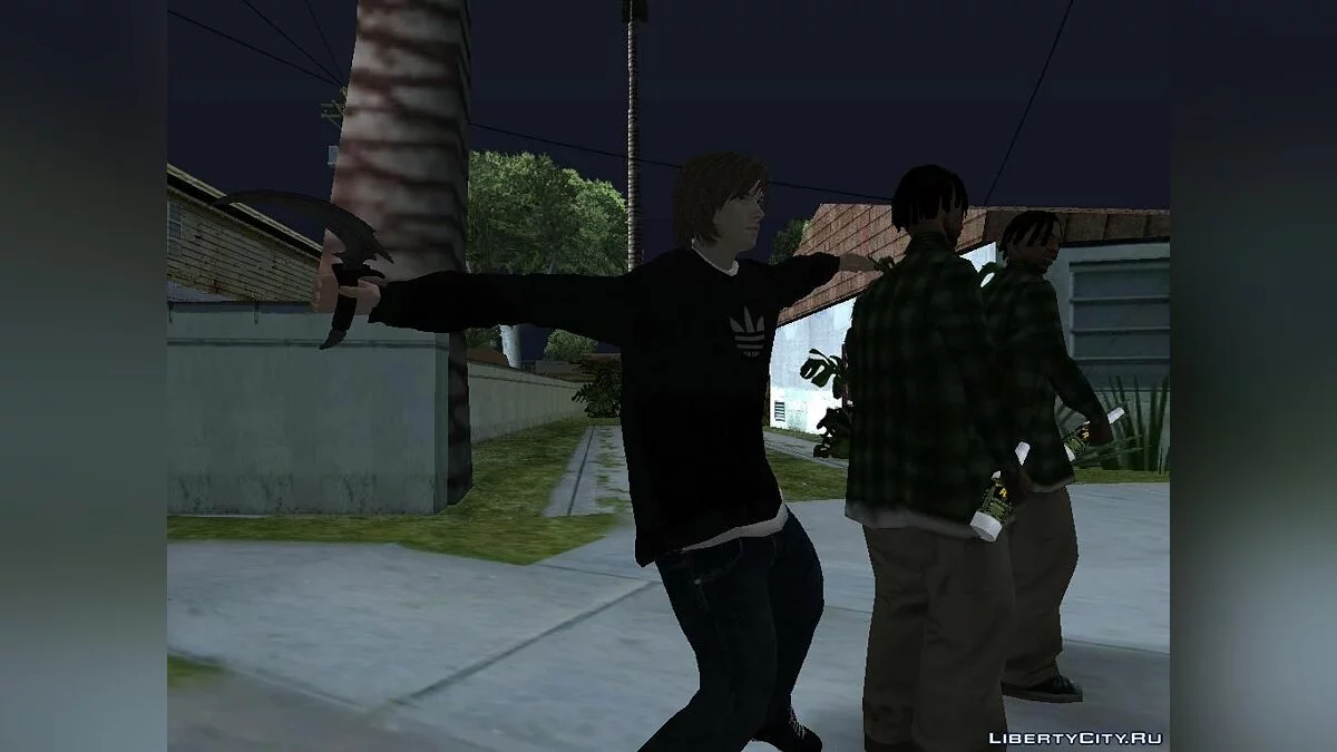 Серп-ніж із серіалу Надприродне / GTA San Andreas
