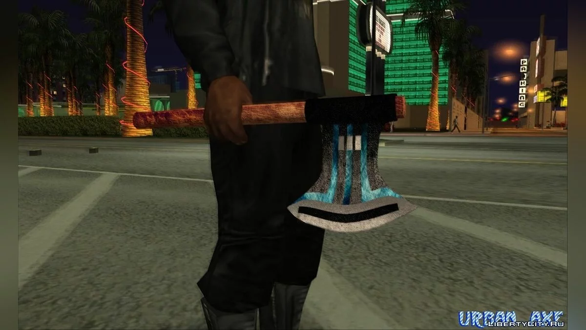 Urban Axe by VIRUStek. / GTA San Andreas