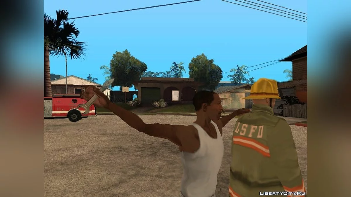 Llave inglesa-cuchillo / GTA San Andreas