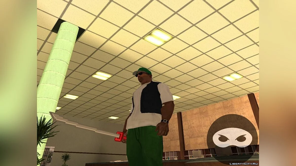 Катана в стиле Hotline Miami / GTA San Andreas