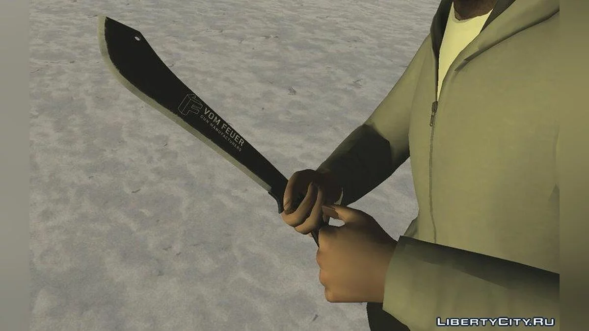 GTA V Machete (Dari DLC Lowrider) / GTA San Andreas