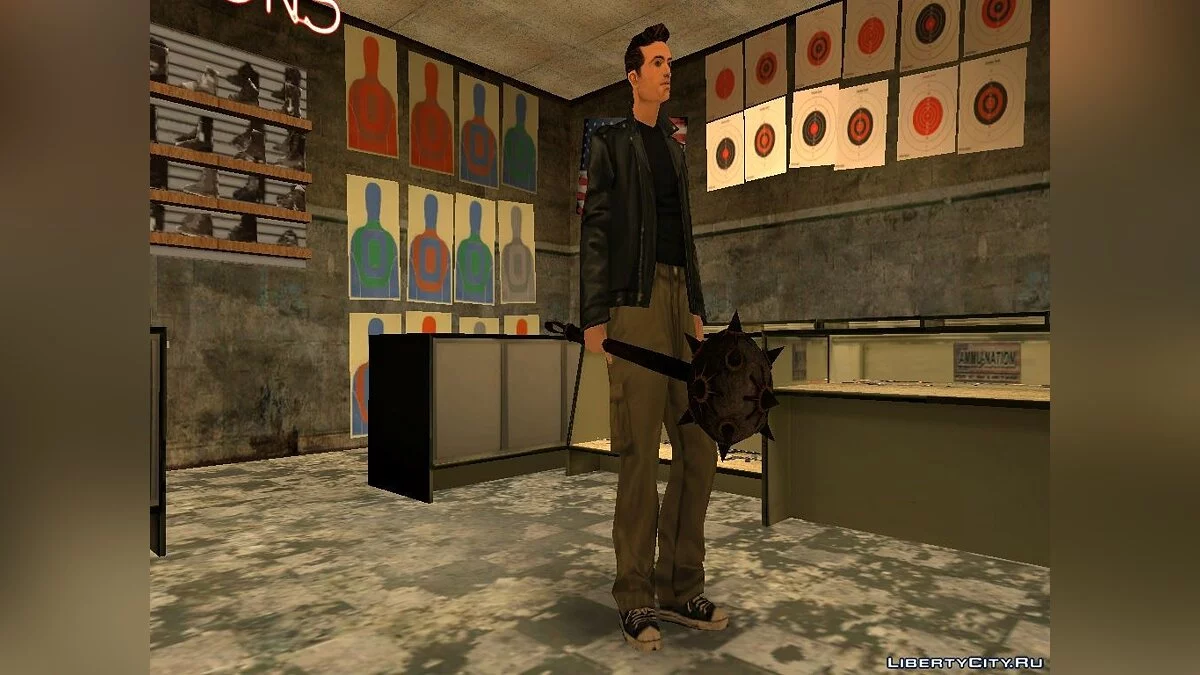 Hawkgirl Mace (Injustice God Among Us) / GTA San Andreas