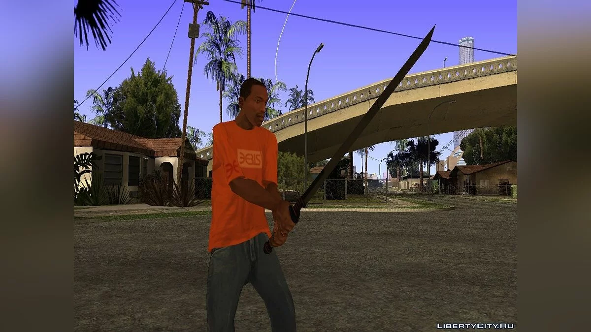 Espada do Deathstroke (Batman Arkham Origins) / GTA San Andreas