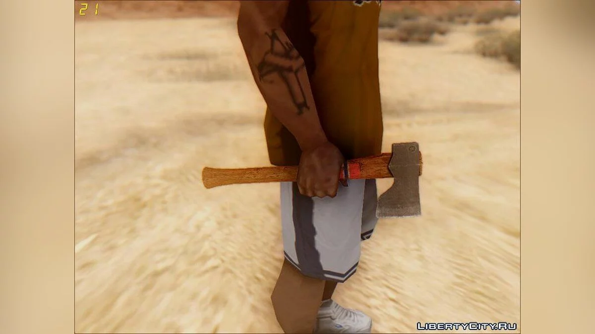 GTA V Hache / GTA San Andreas