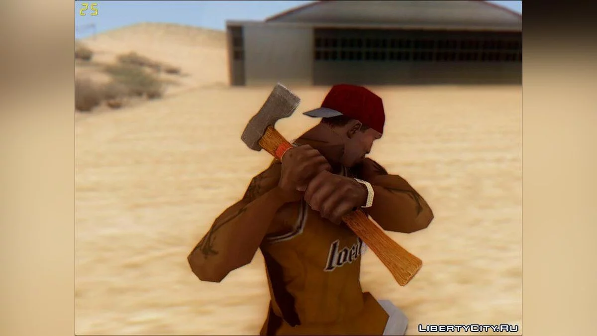 GTA V Hache / GTA San Andreas