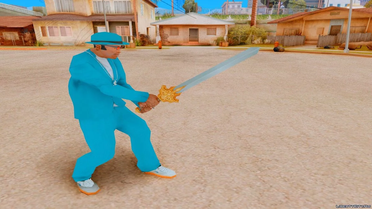 L'épée Volstagg de Marvel Future Fight / GTA San Andreas