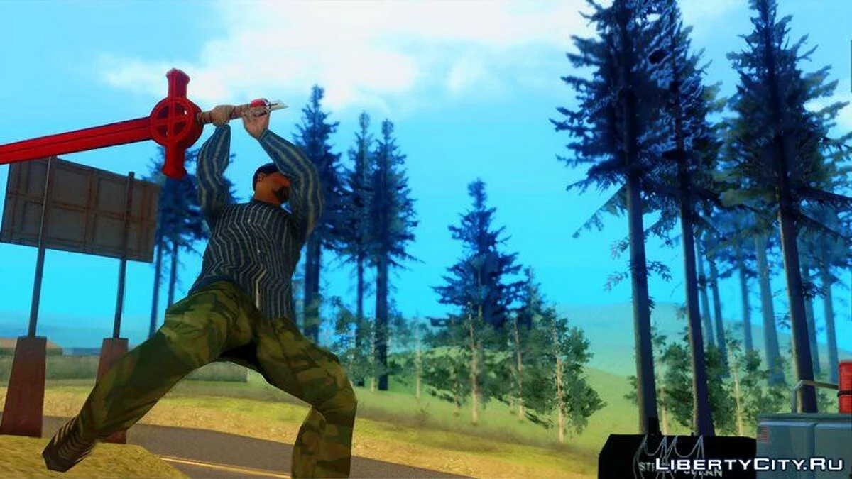 Demon Blood Sword aus Adventure Time / GTA San Andreas