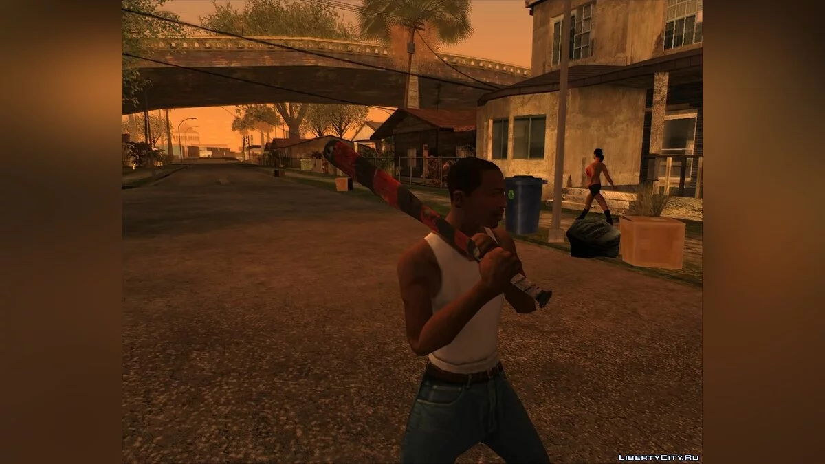 Batte de baseball Harleys / GTA San Andreas