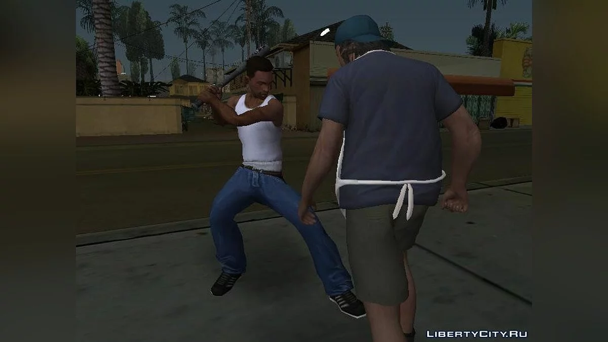 مضرب البيسبول من GTA 5 / جي تي إيه سان أندرياس