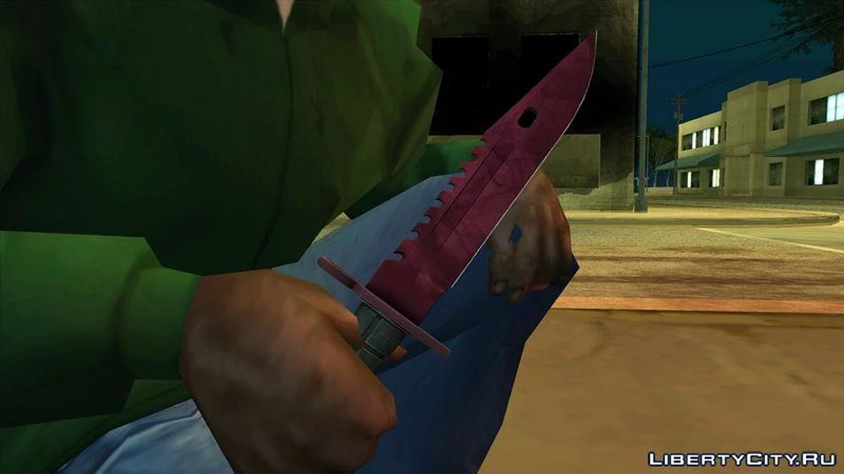 CS:GO M9 Bayonet | Доплер Рубін / GTA San Andreas