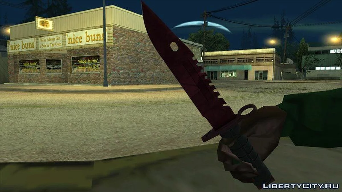 CS:GO M9 Bayonet | Доплер Рубін / GTA San Andreas