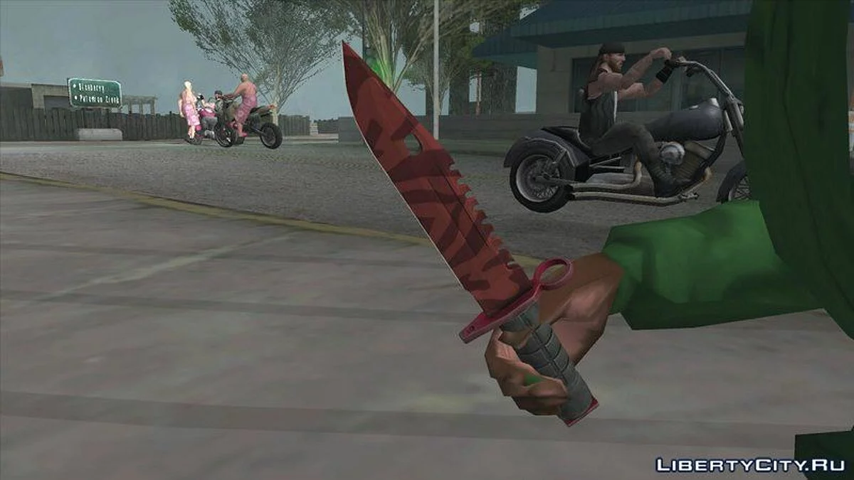 CS:GO M9 Bayonet | Різанина / GTA San Andreas