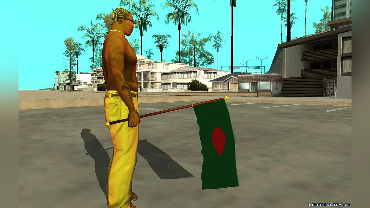 Flagge von Bangladesch / GTA San Andreas