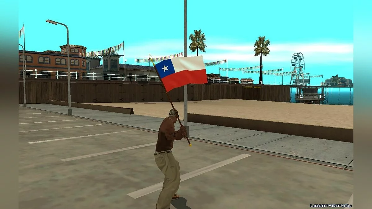 Flagge von Chile / GTA San Andreas