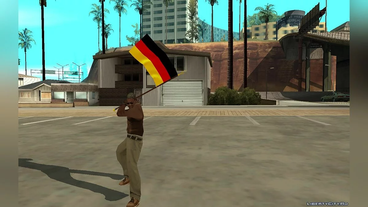 Flagge Deutschlands / GTA San Andreas