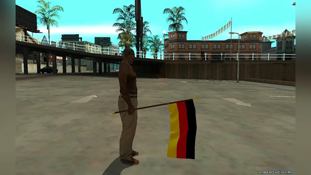 Flagge Deutschlands / GTA San Andreas