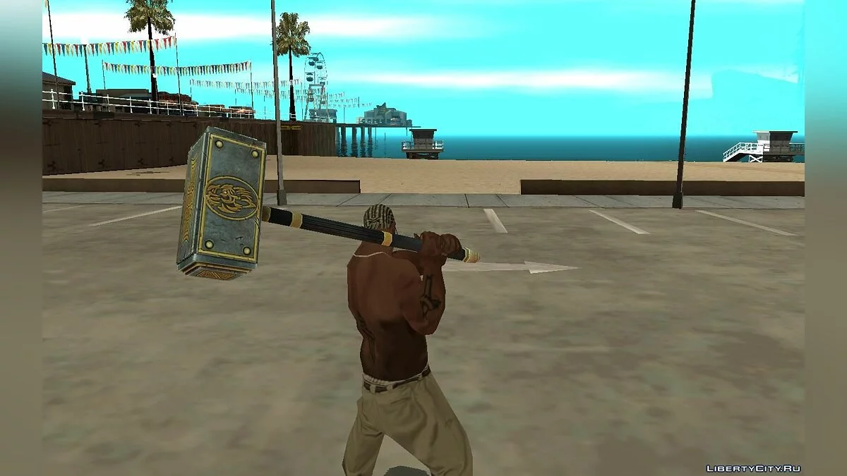 Молоток Triple-H з WWE Immortals / GTA San Andreas