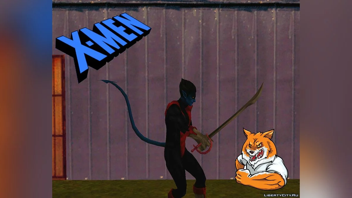 Night Serpent Sword from MARVEL: Future Fight / GTA San Andreas