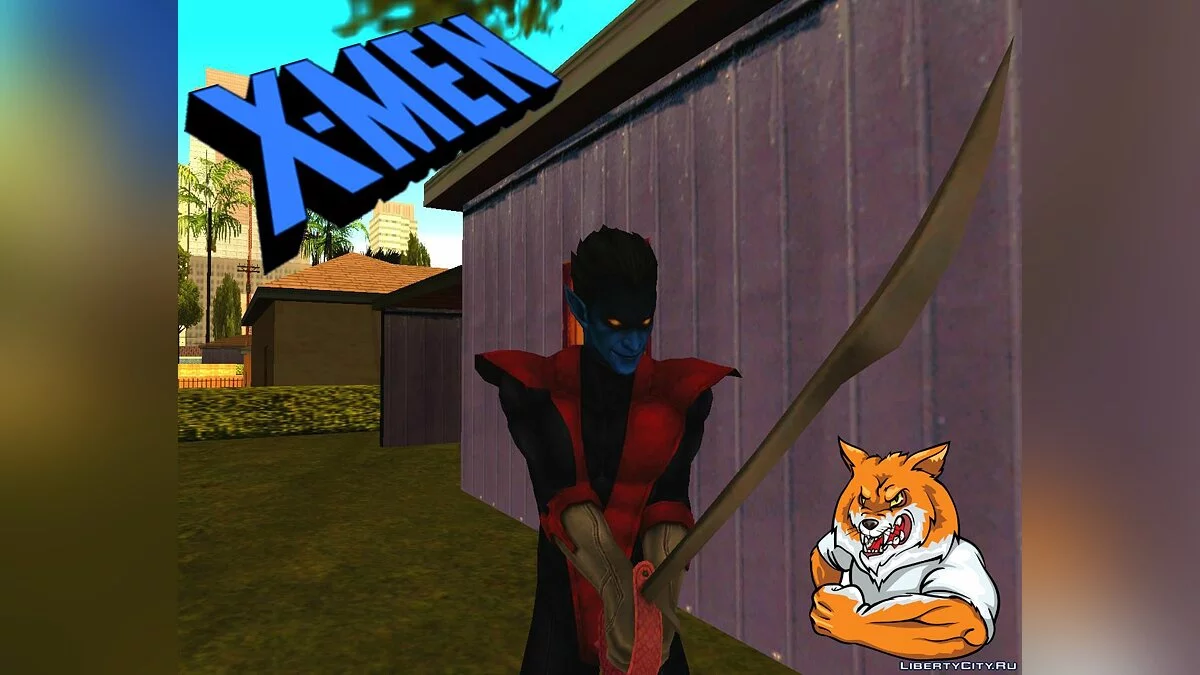 Night Serpent Sword from MARVEL: Future Fight / GTA San Andreas