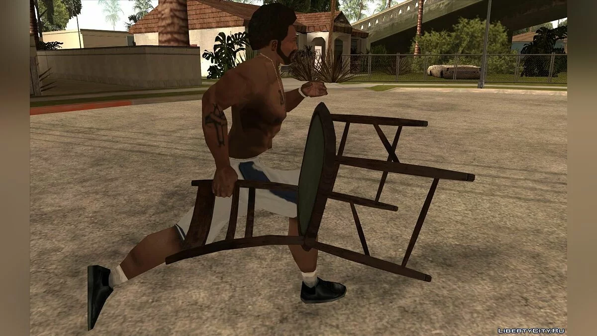Chair from Silent Hill Downpour / GTA San Andreas