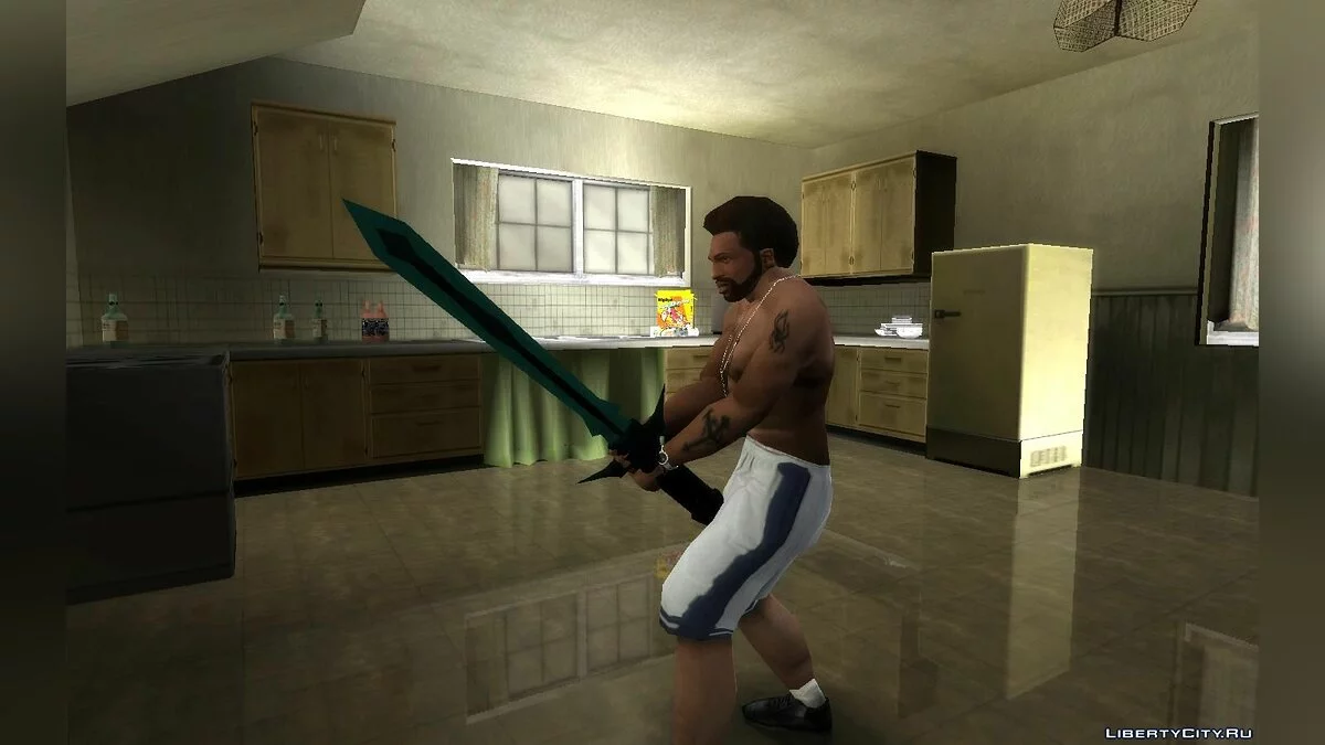 Pedang SCI-FI Beku / GTA San Andreas