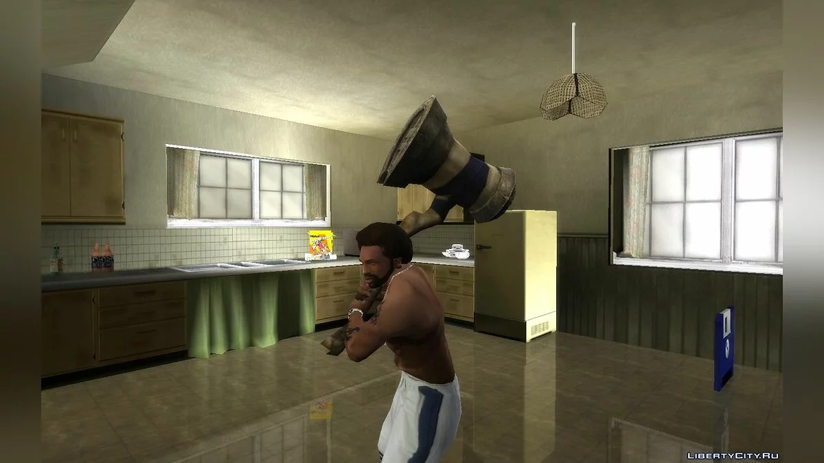 Kriegsherren-Hammer aus dem Spiel The Last Remnant / GTA San Andreas