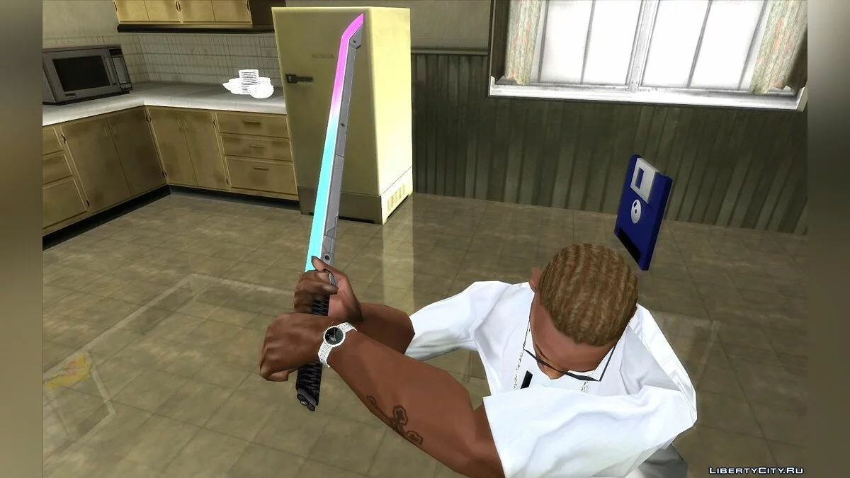 Katana Neon / GTA San Andreas