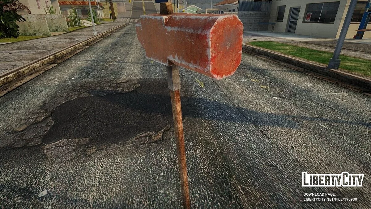 Hammer from RE4 Remake / GTA San Andreas