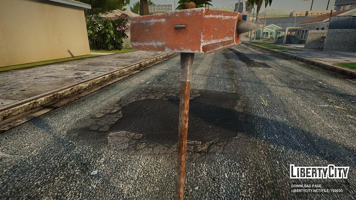 Hammer from RE4 Remake / GTA San Andreas