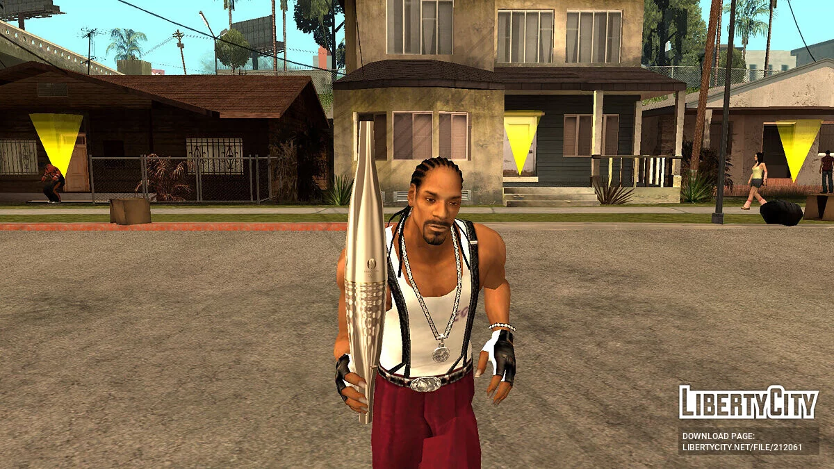 Obor Olimpiade dari PARIS 2024 / GTA San Andreas