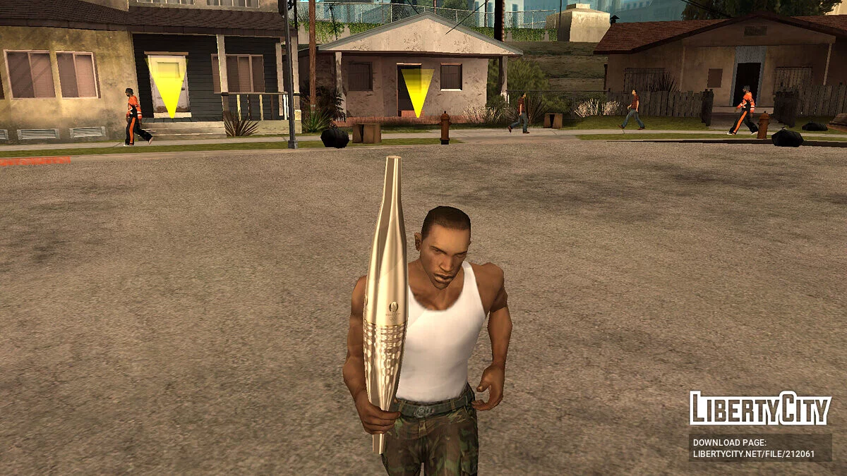 Obor Olimpiade dari PARIS 2024 / GTA San Andreas