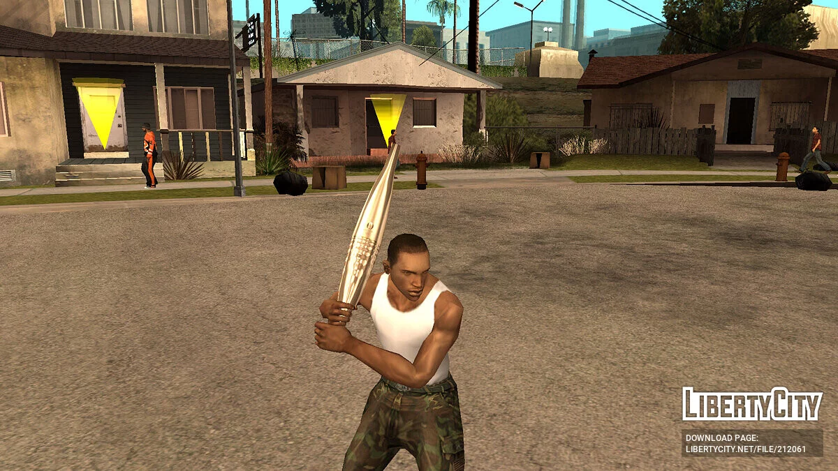 Obor Olimpiade dari PARIS 2024 / GTA San Andreas