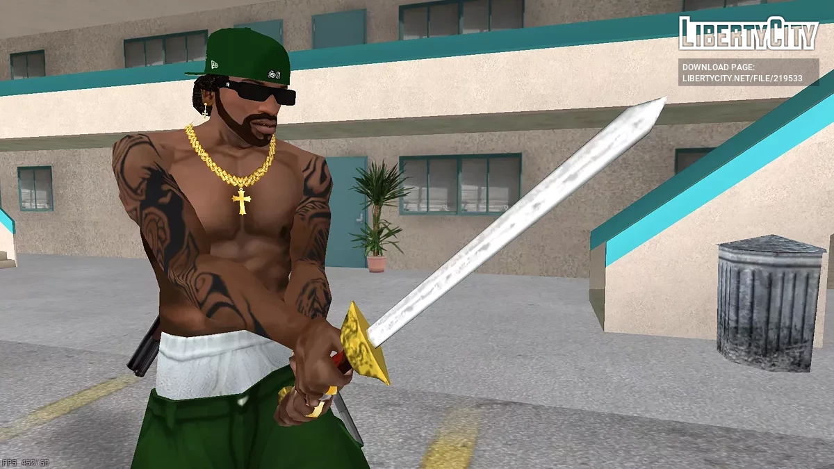 Yu Jian Sword з GTA Chinatown Wars / GTA San Andreas