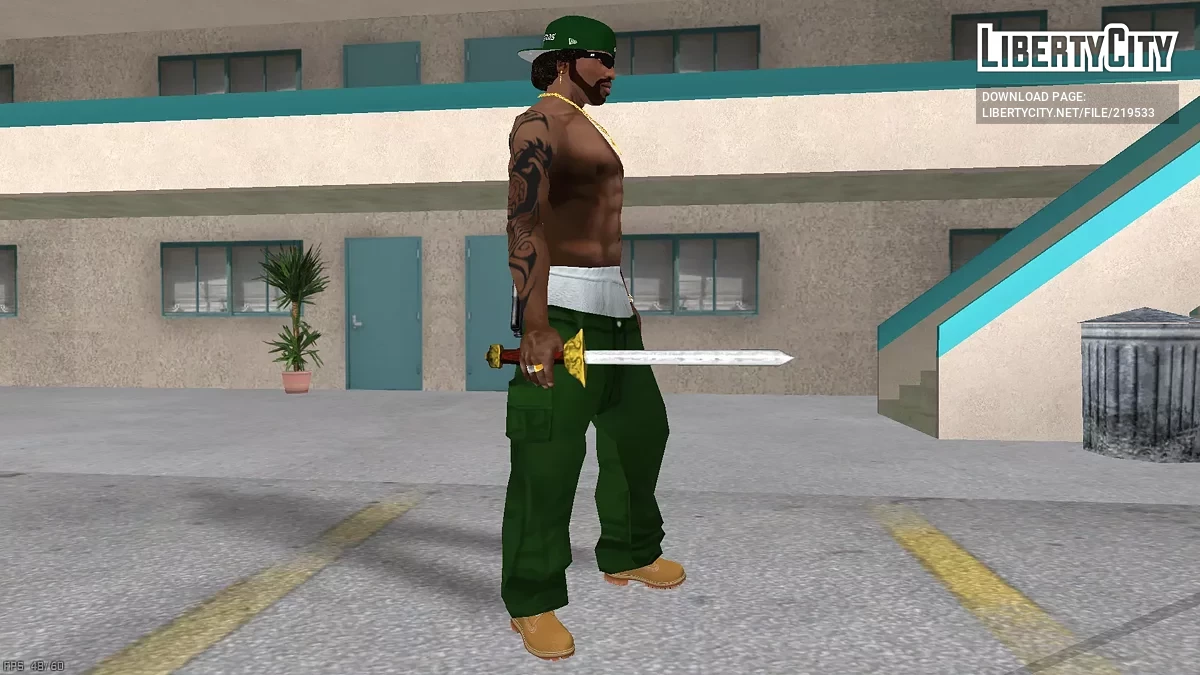 Yu Jian Sword з GTA Chinatown Wars / GTA San Andreas