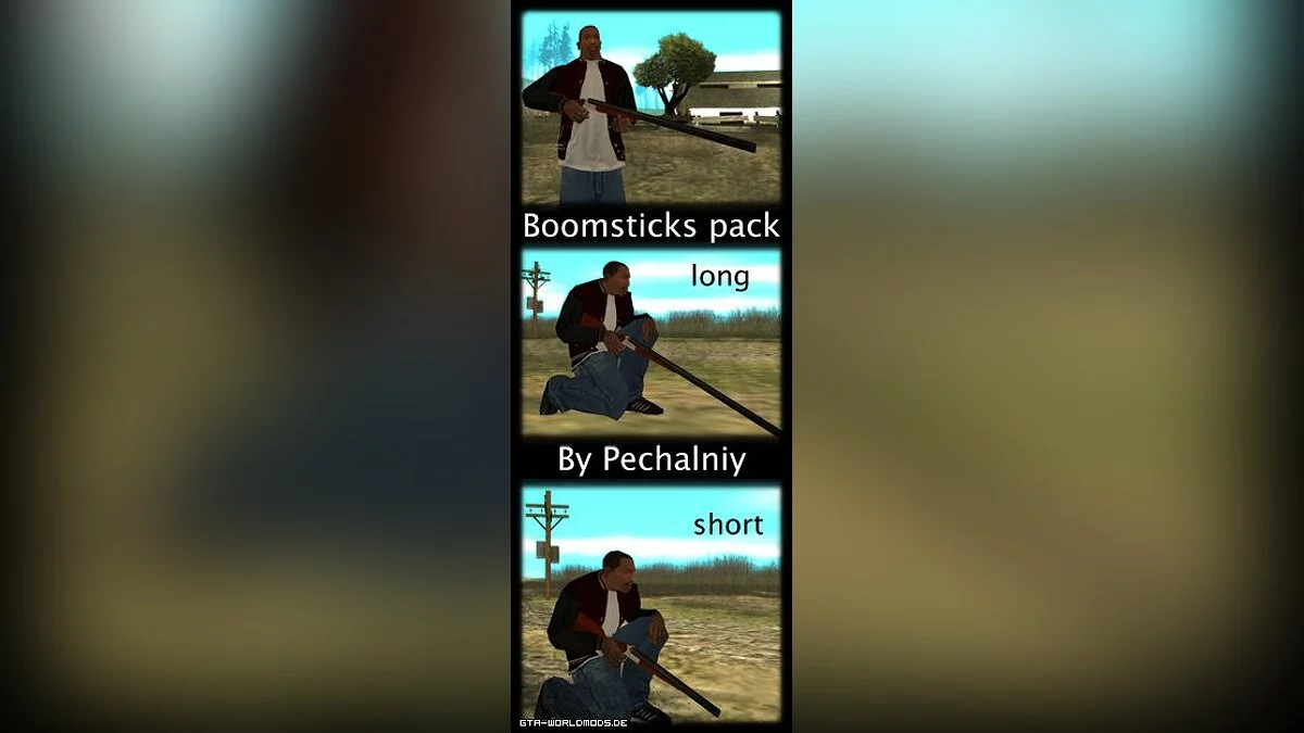 Pacote Boomsticks / GTA San Andreas