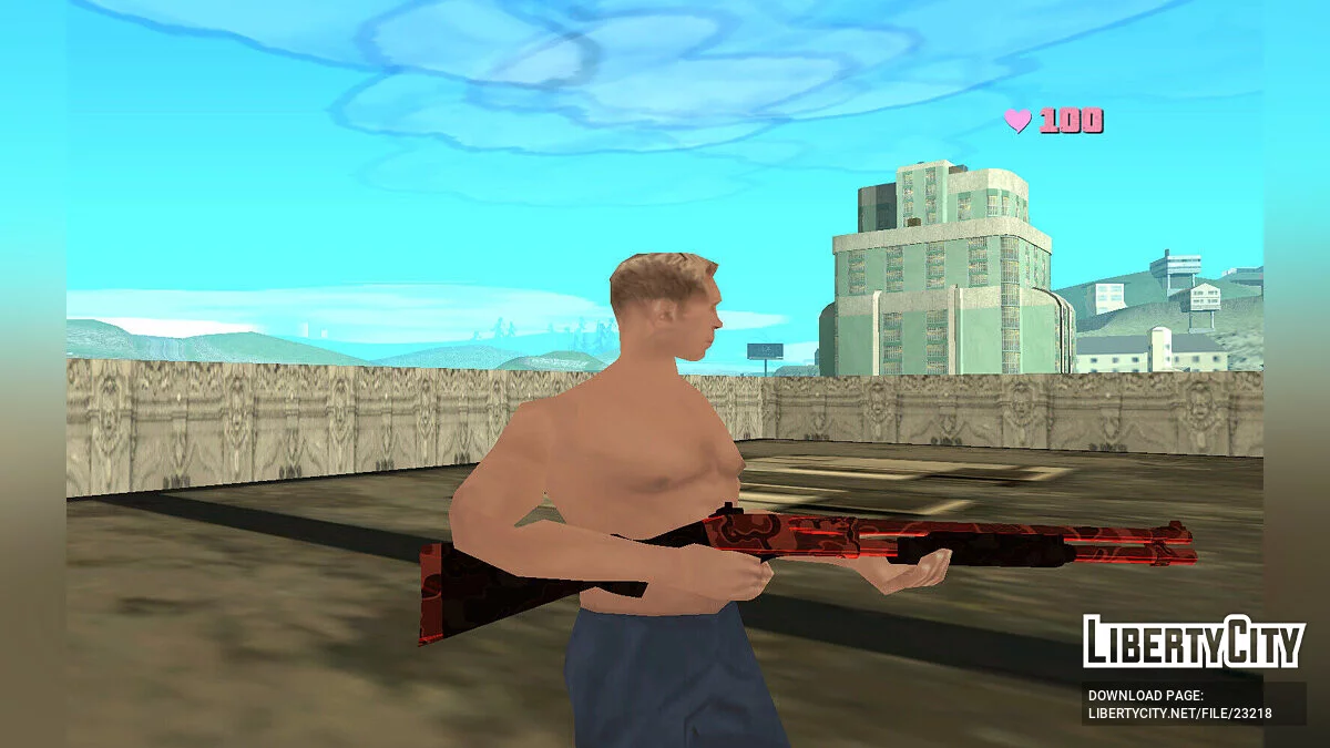 Червона зброя / GTA San Andreas
