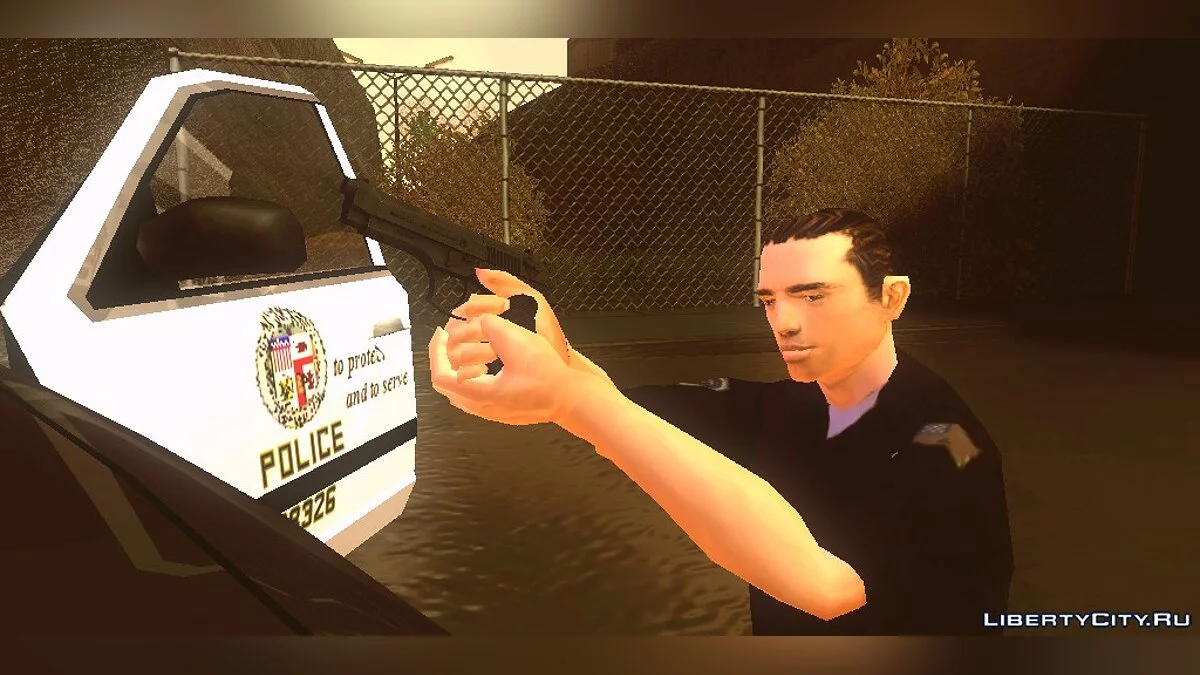 Paket Senjata LSPD '90 / GTA San Andreas