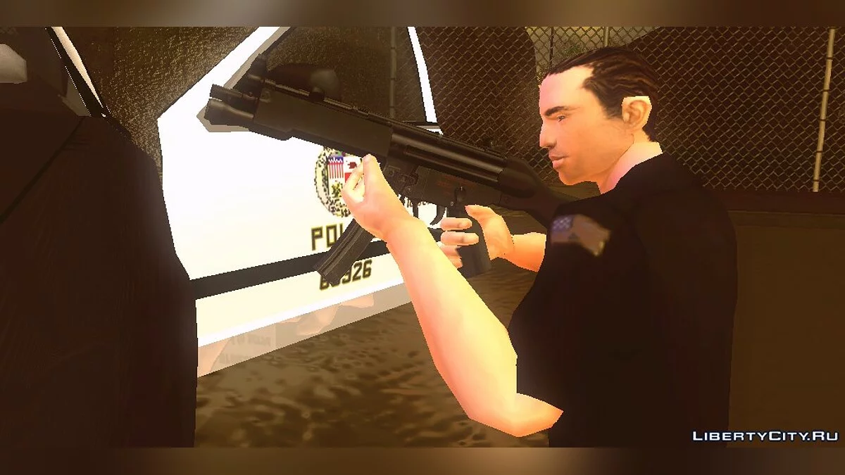 Paket Senjata LSPD '90 / GTA San Andreas