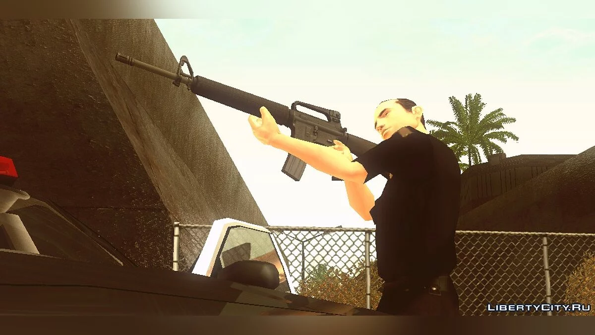 Paket Senjata LSPD '90 / GTA San Andreas