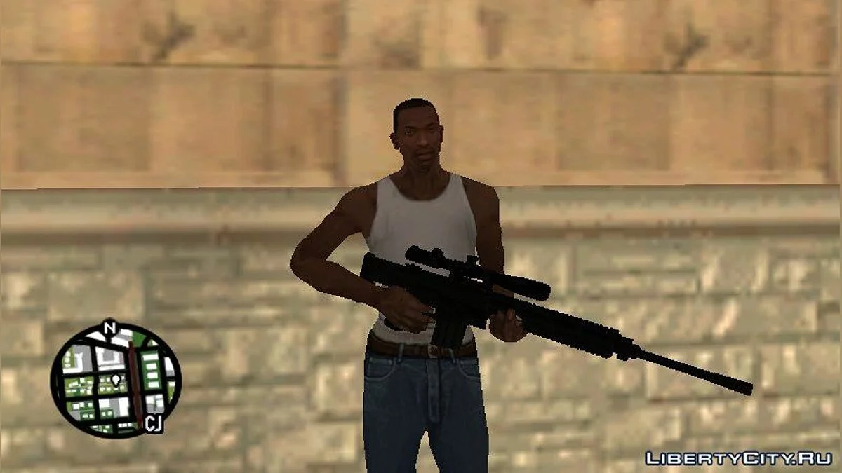 Armas do jogo Clive Barker's Jericho / GTA San Andreas