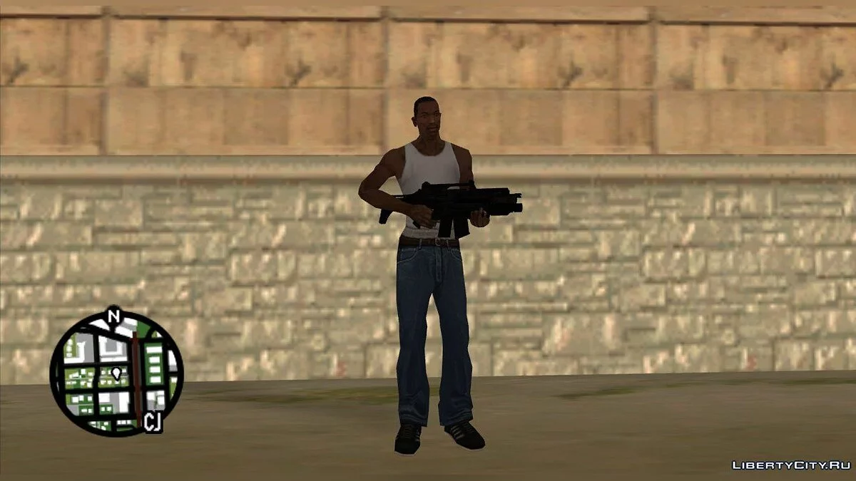 Armas do jogo Clive Barker's Jericho / GTA San Andreas